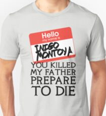 Inigo's Name Tag Unisex T-Shirt