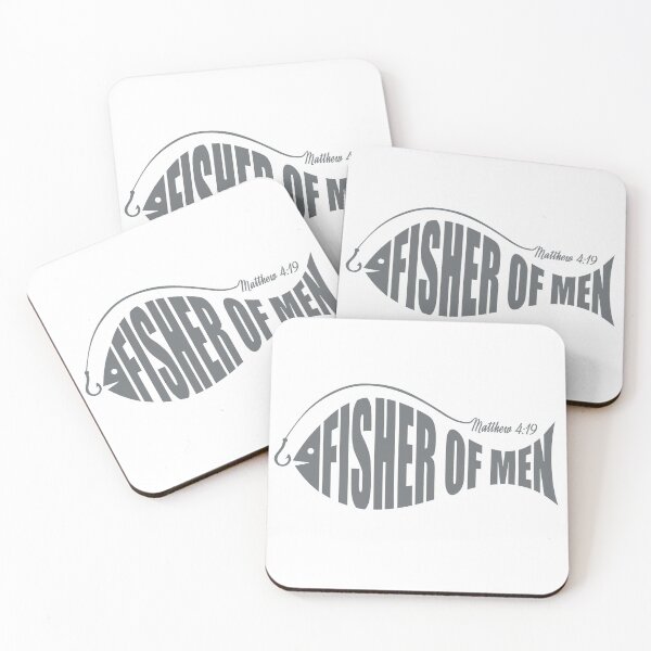 Item preview, Fisher Of Men Christian Bible Verse Matthew 4:19 designed and sold by shepherdstore.