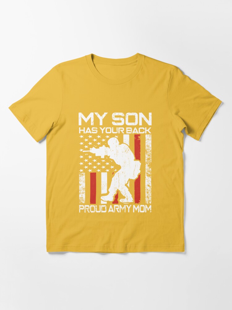 My Son Has Your Back, Proud Army Mom - Personalized Gifts Custom