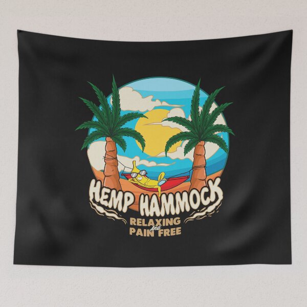 Item preview, Banana Jamaican Hemp Hammock Relaxing and Pain Free CBD designed and sold by Sbgarror.