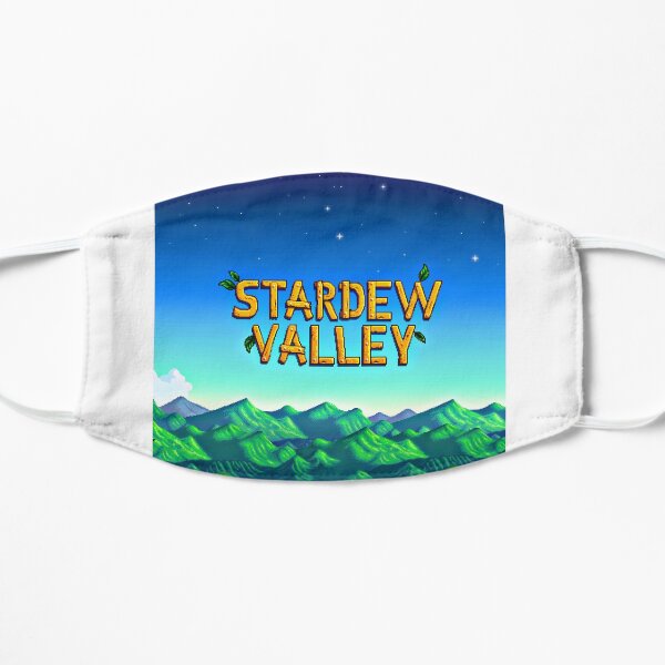 Stardew valley title Flat Mask