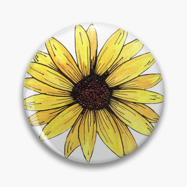 Item preview, Watercolour Sunflower designed and sold by Philippa-Anne.