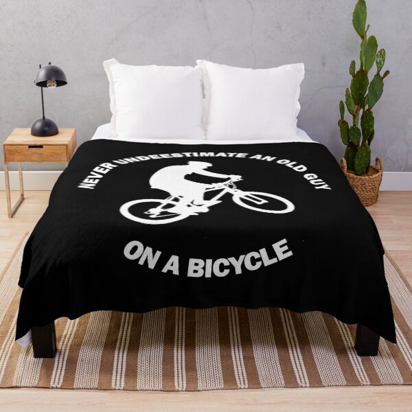 Item preview, Never Underestimate An Old Guy Bicycle Mountain Fat Bike Rack Biker Lover Gift designed and sold by Best Arts.