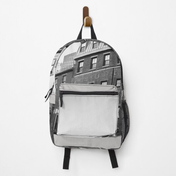 Item preview, Old brick Boston Buildings with faded aged signage designed and sold by Brian Scantlebury.
