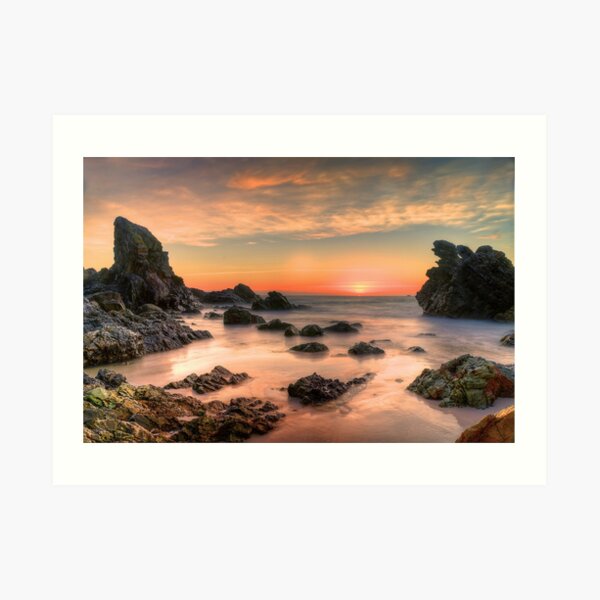 Coastal Sunrise. Art Print