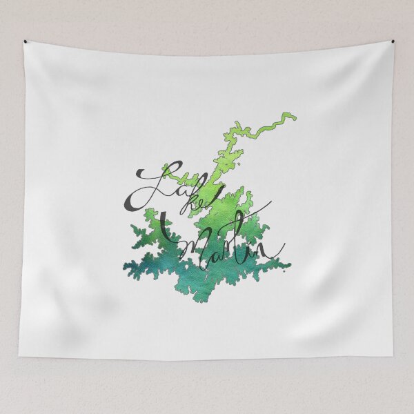Item preview, Lake Martin Water Color Green designed and sold by Michael Garber.
