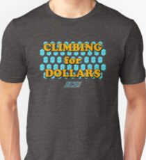 Klettern für Dollar - Der Laufende Mann Slim Fit T-Shirt