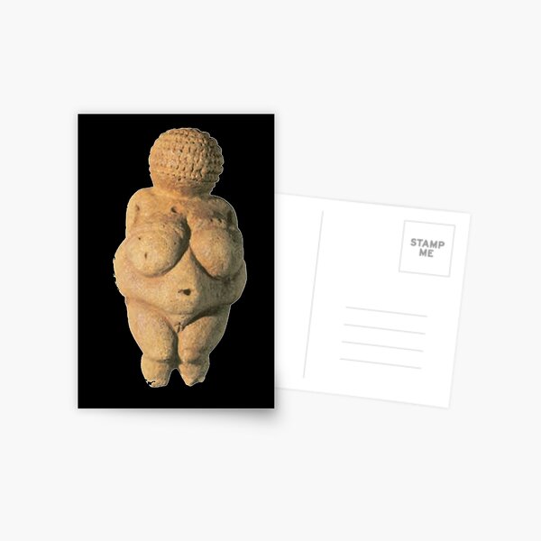 #Venus of #Willendorf #artifact sculpture art figurine statue humanbody #VenusofWillendorf Postcard