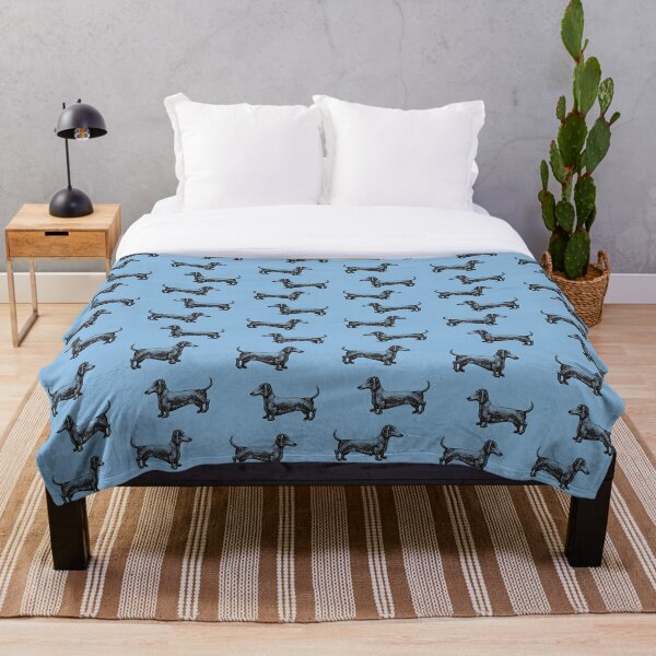 Long Haired Dachshund Bedding Redbubble