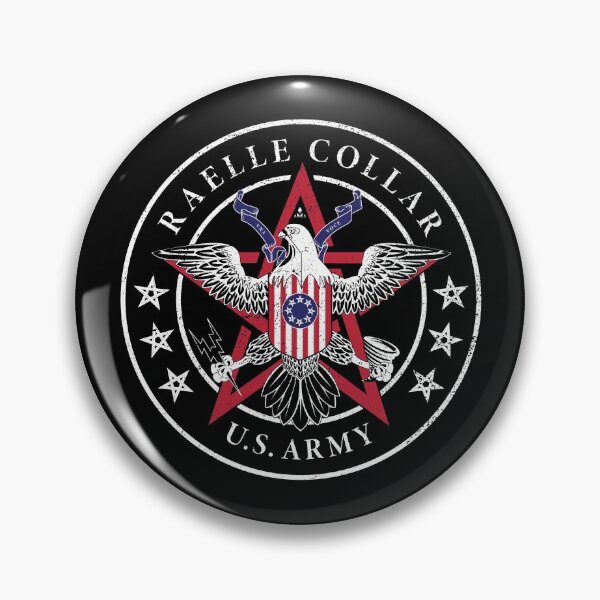 Item preview, Raelle Collar - U.S. Army Emblem (Black) designed and sold by ArtsyMagician.