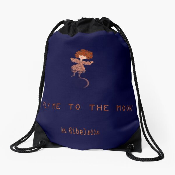 Aperçu de l'œuvre To the moon Les Bibelettes créée et vendue par LesBibelettes.
