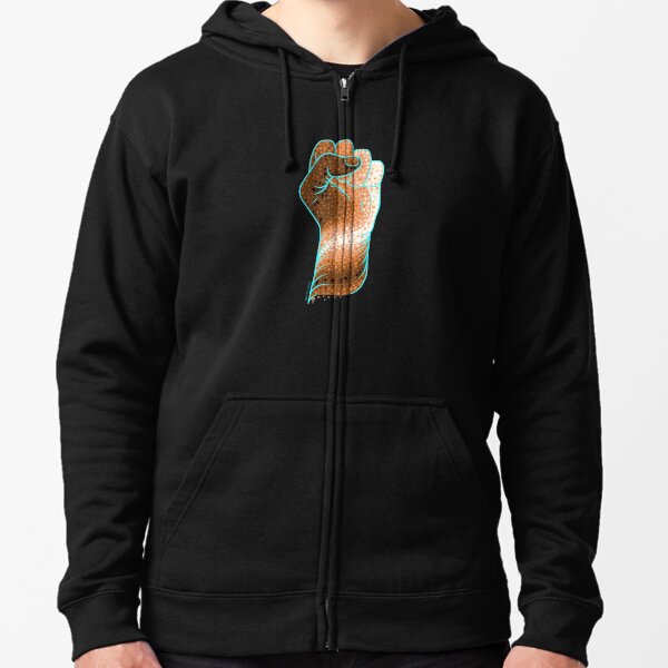 Stronger Together: Tops w/ image on front Zipped Hoodie