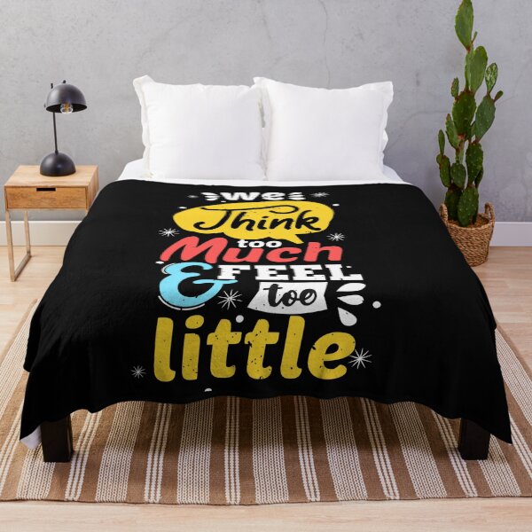 Item preview, we think too much and feel too little designed and sold by chris299.