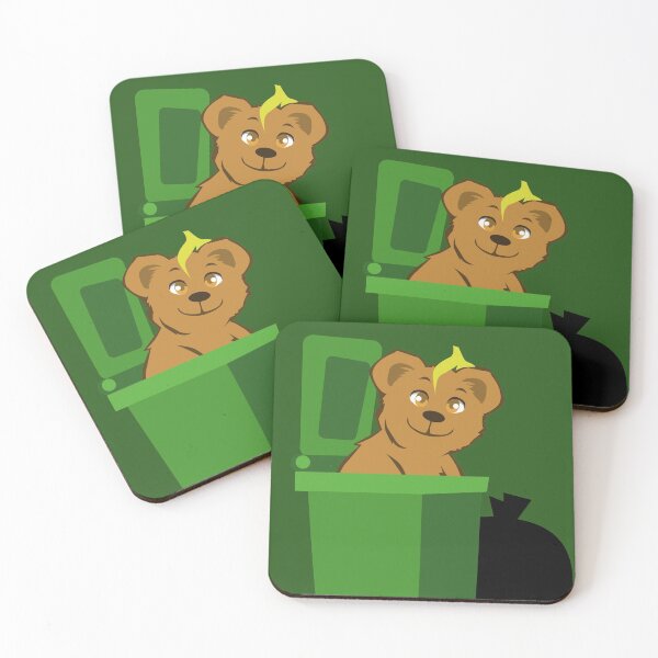 Item preview, A Bear Raiding the Trash Bin designed and sold by TheKohakuDragon.