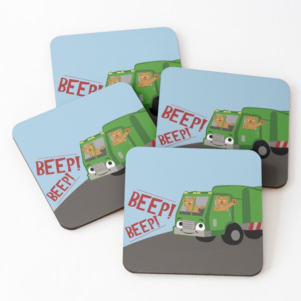 Item preview, Bears Driving a Trash Truck designed and sold by TheKohakuDragon.