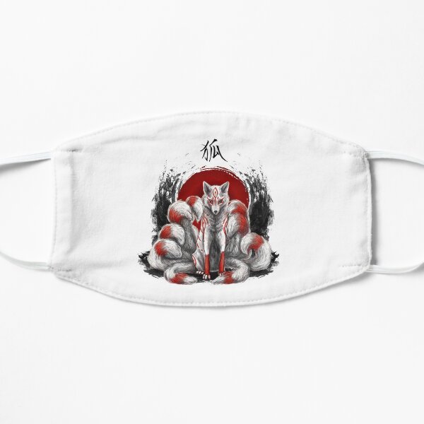 Kitsune Fox à neuf queues Masque taille M/L