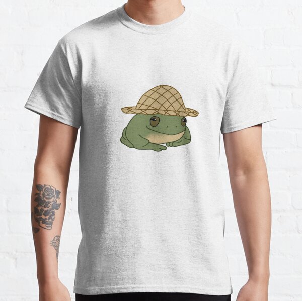 Straw Hat Frog Poster for Sale by thicker than a sticker