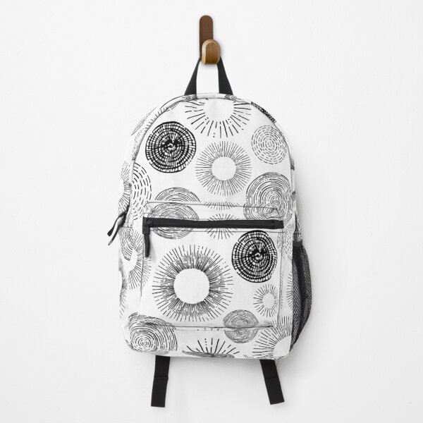 Item preview, Ethnic Sun Black and White Pattern designed and sold by SoccaTamam.