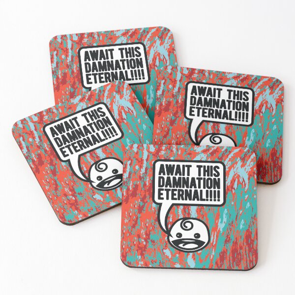 Item preview, AWAIT THIS DAMNATION ETERNAL! designed and sold by Horneland Kulturproduksjon.