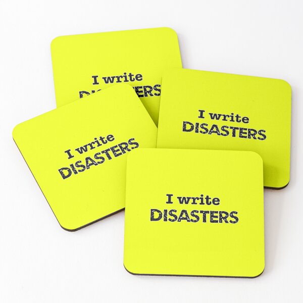Item preview, I Write Disasters designed and sold by INKmagine  and Create.