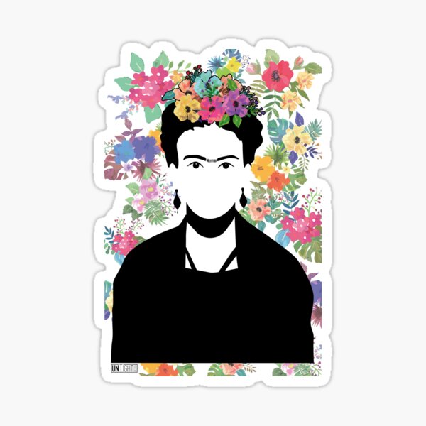 Aperçu de l'œuvre Frida Khalo Silhouette créée et vendue par untight-design.