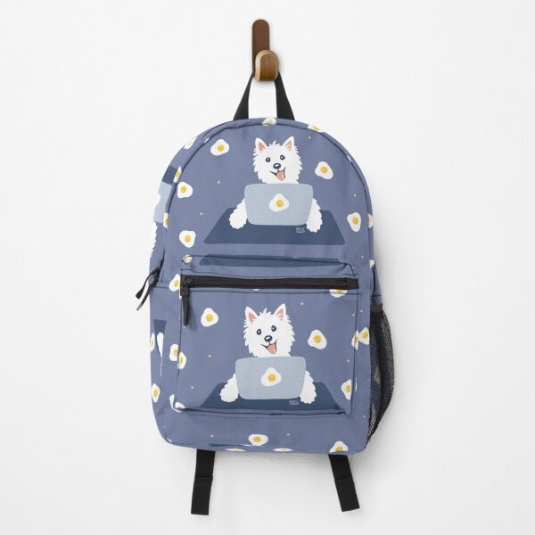 Item preview, Westie Dog Working From Home designed and sold by Miruna Illustration.