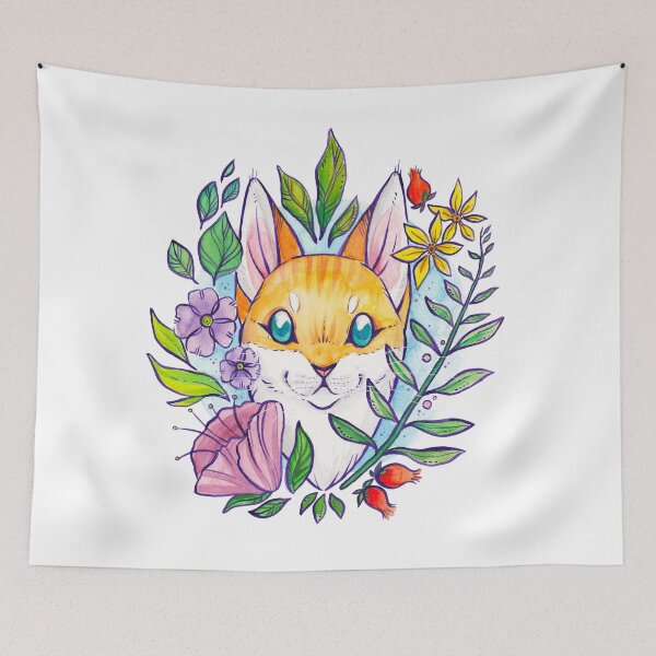 Item preview, Summer Flower Cat designed and sold by kattvalk.
