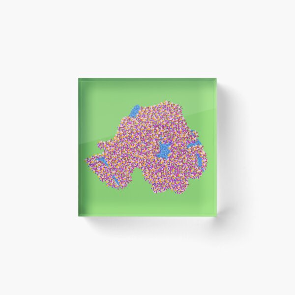 Item preview, A very flowery Northern Ireland designed and sold by articlave.