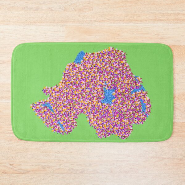 Item preview, A very flowery Northern Ireland designed and sold by articlave.