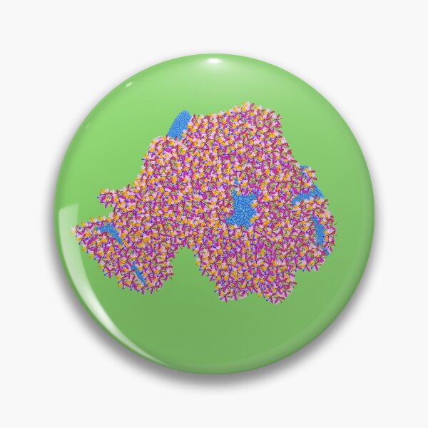 Item preview, A very flowery Northern Ireland designed and sold by articlave.