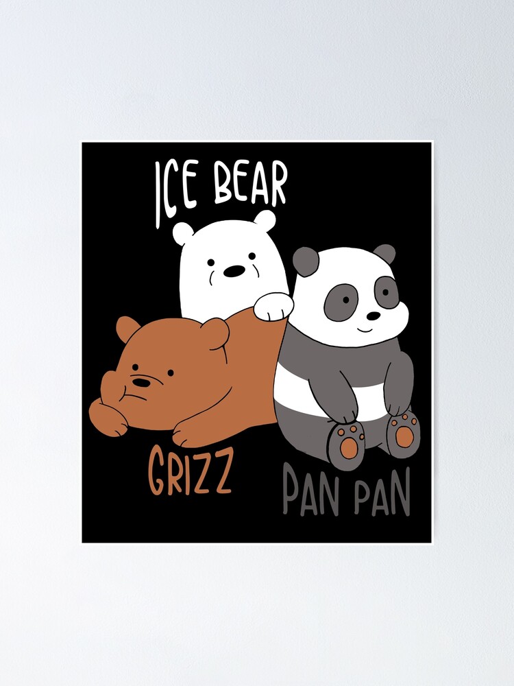 : We Bare Bears, Heart Ice Bear Long-Sleeve T-Shirt, Small :  Clothing, Shoes & Jewelry