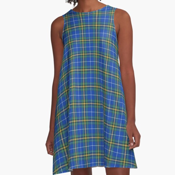 Province of Nova Scotia Tartan A-Line Dress