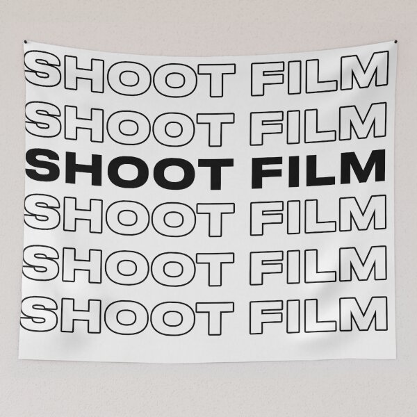 Item preview, SHOT FILM BOLD TYPO designed and sold by Sorgzen.