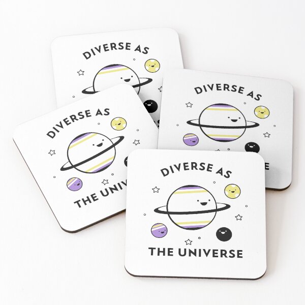 Item preview, "Diverse as the Universe" Cute planets, kawaii planets, cute universe designed and sold by TamGustam.