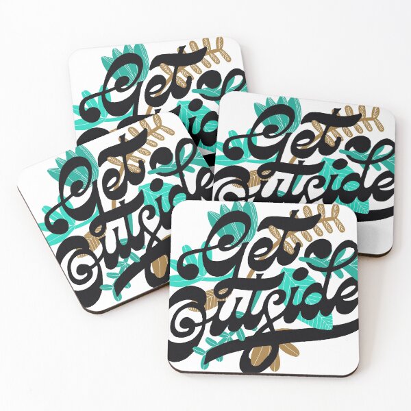 Item preview, Get Outside Lettering designed and sold by lorenklein.