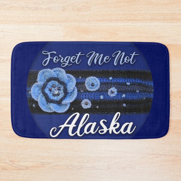 Item preview, Alaska State Flower Forget Me Not 01 designed and sold by nadya.