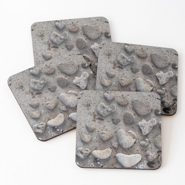 Item preview, Beachcomber Heart Stones  designed and sold by Elena Ray.