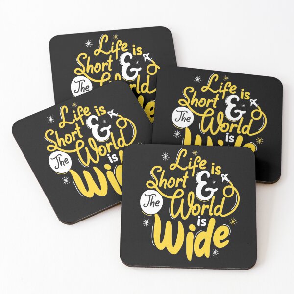 Item preview, Life is short and the world is wide designed and sold by chris299.