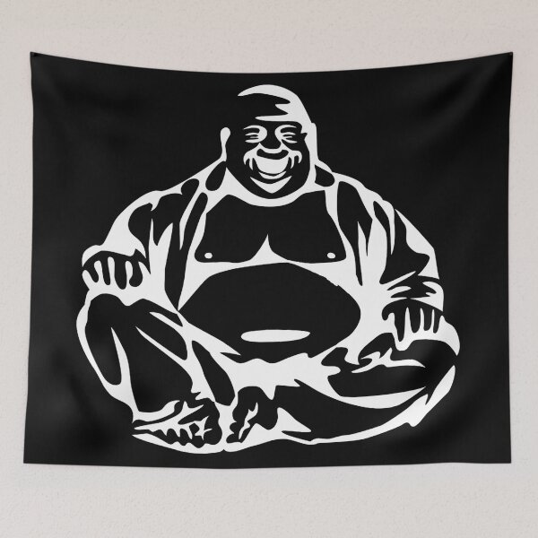 Item preview, Laughing Buddha (black) designed and sold by avidfan2000.