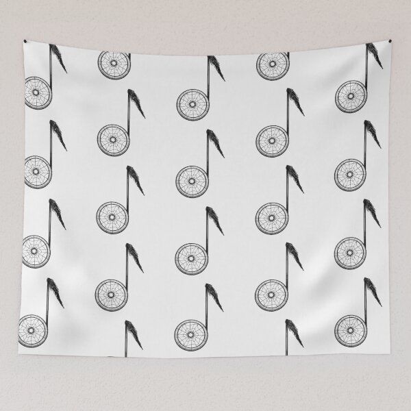 Item preview, Music Note Dream Catcher designed and sold by GammaGirl-X.