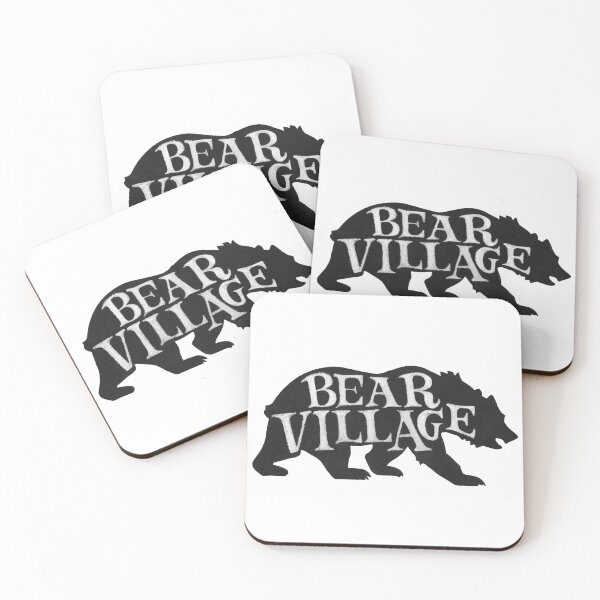 Item preview, Bear Village (Grizzly) designed and sold by julieviens.