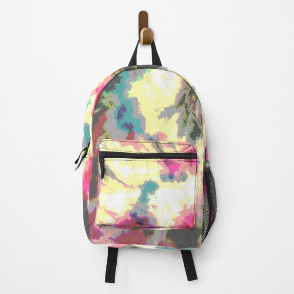 Item preview, tie dye pink and yellow sunburst designed and sold by MadmyrtleDesign.