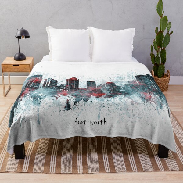 Item preview, fort worth skyline designed and sold by BekimART2.