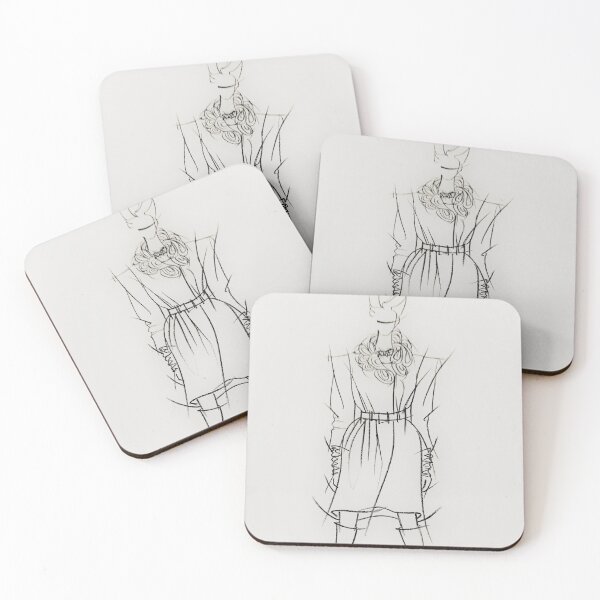 Item preview, fashion illustration designed and sold by FONESAY.