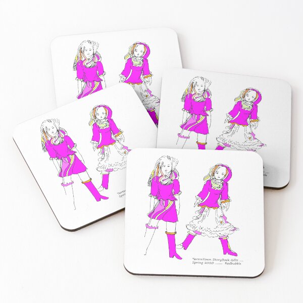 Item preview,  Girl Friends, TeresaTown at Redbubble 2020 designed and sold by Mark Stansberry.