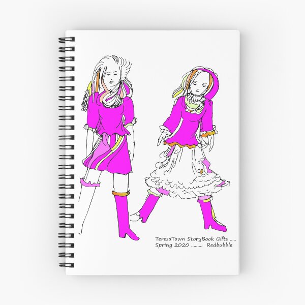 Item preview,  Girl Friends, TeresaTown at Redbubble 2020 designed and sold by Mark Stansberry.