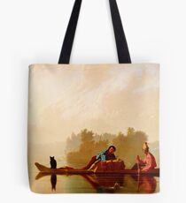 George Caleb Bingham Fur Traders Descending the Missouri WGA2205 Tote Bag