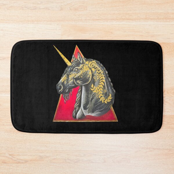 Item preview, Black Floral Unicorn designed and sold by Lady-Lilac.