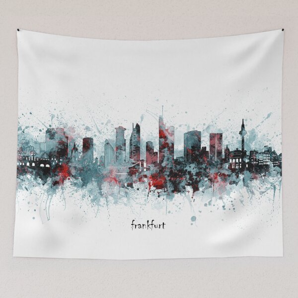 Item preview, frankfurt skyline designed and sold by BekimART2.