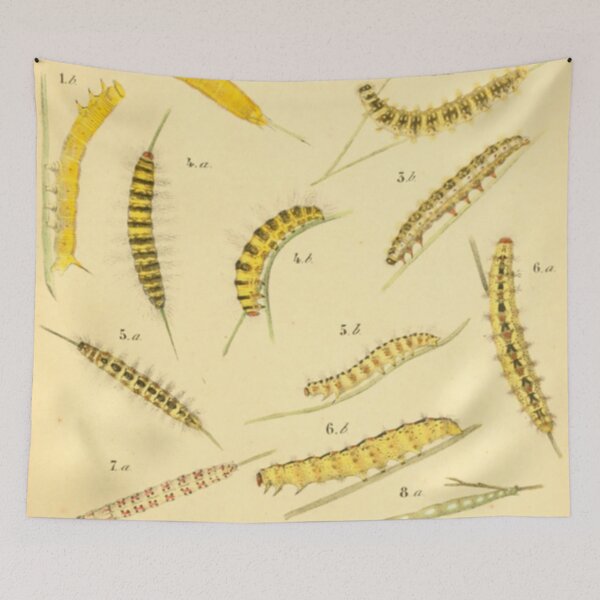 Item preview, Yellow Caterpillars designed and sold by BlueSpecsStudio.